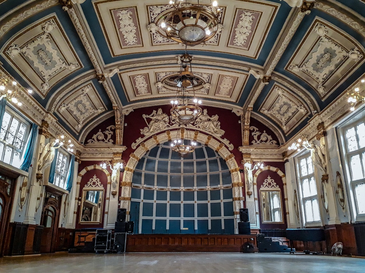 Baroque and art nouveau collide at Old Finsbury Town Hall